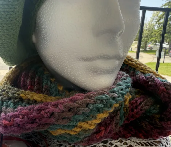 Autumn Harmony Infinity Scarf